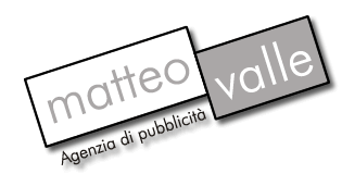 L'agenzia di pubblicità Matteo Valle ricama il tuo logo